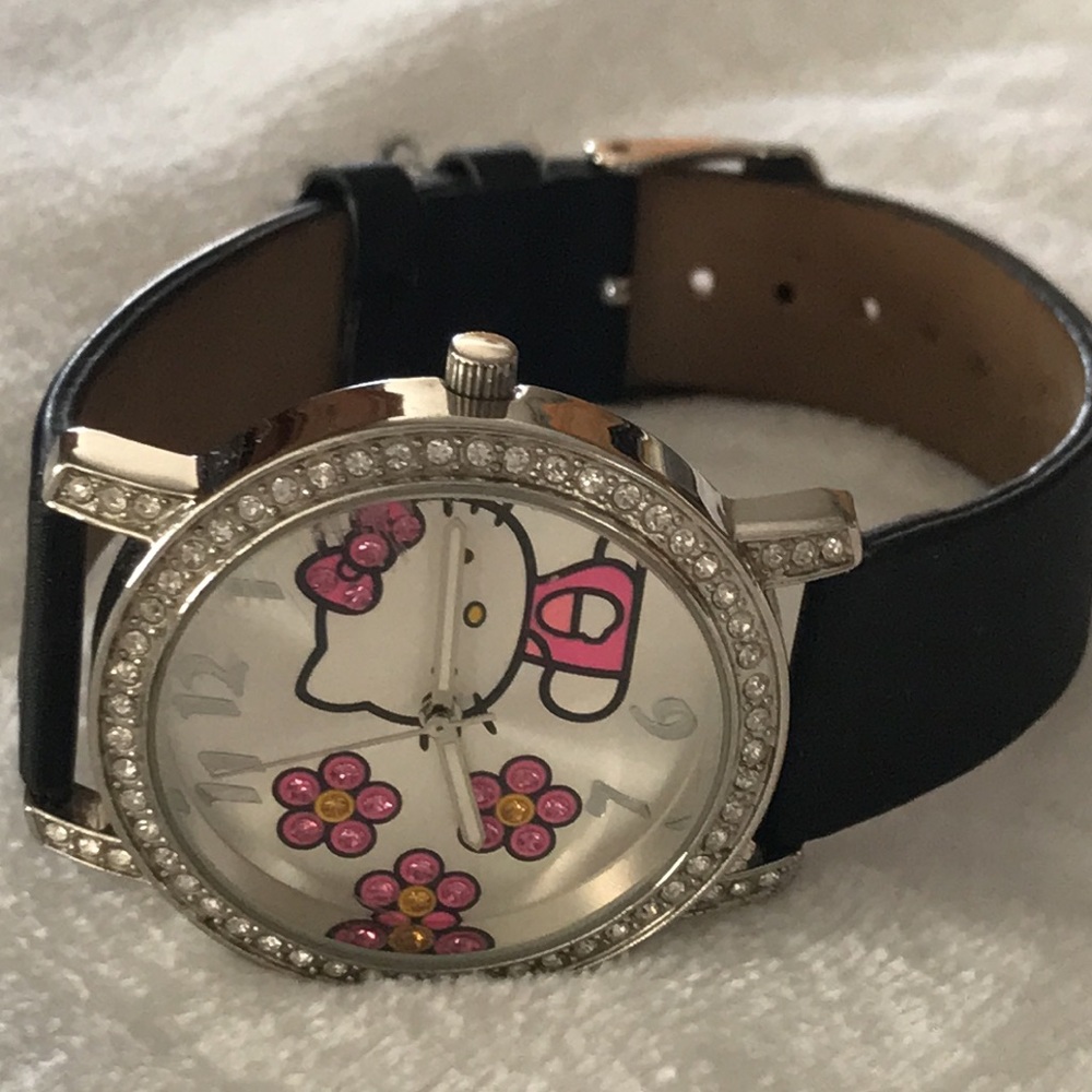 Sanrio Hello Kitty crystals watch